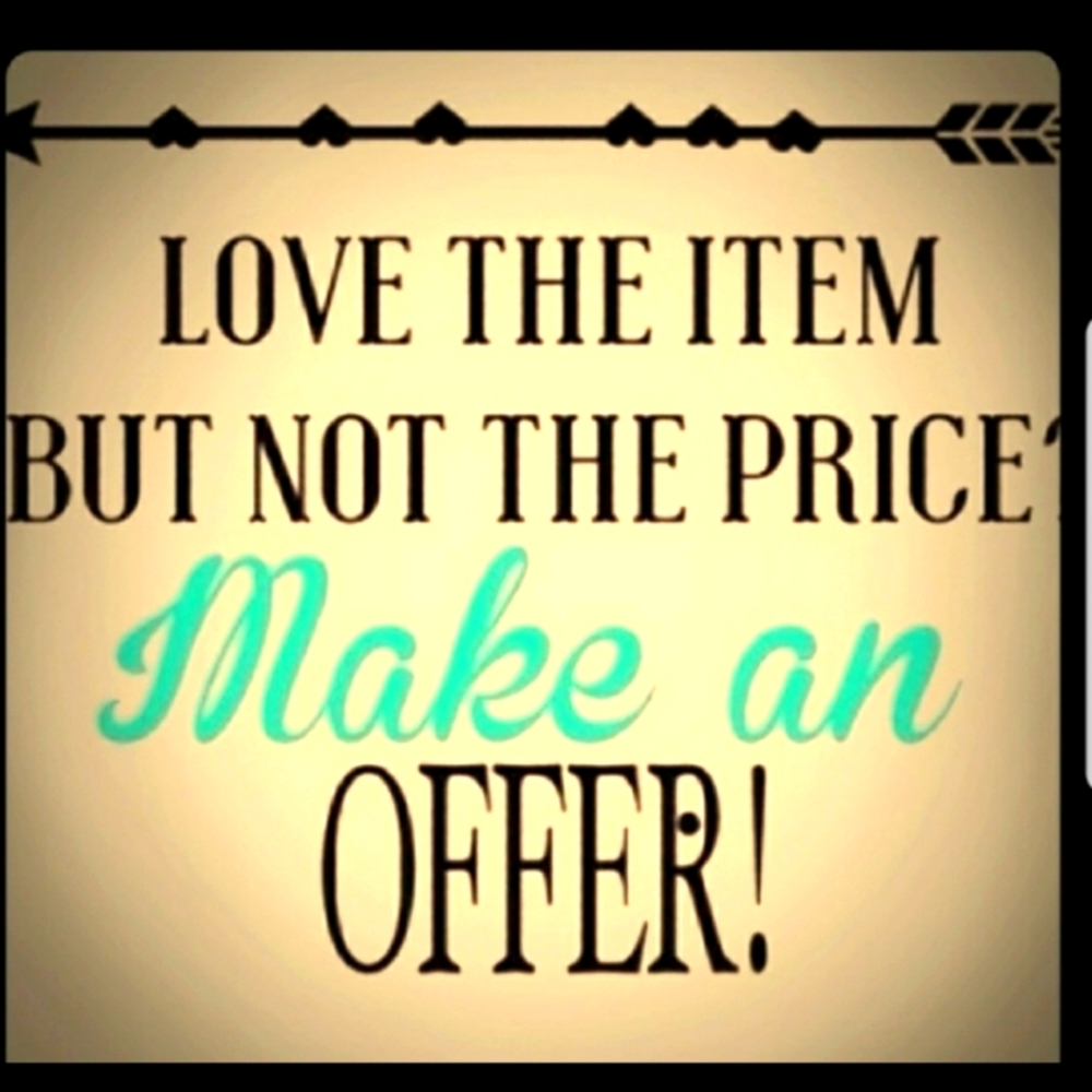 Love the item not the price. Make an offer